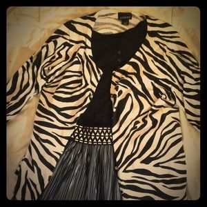 Wild Zebra Print Plus Size CardiganLane Bryant